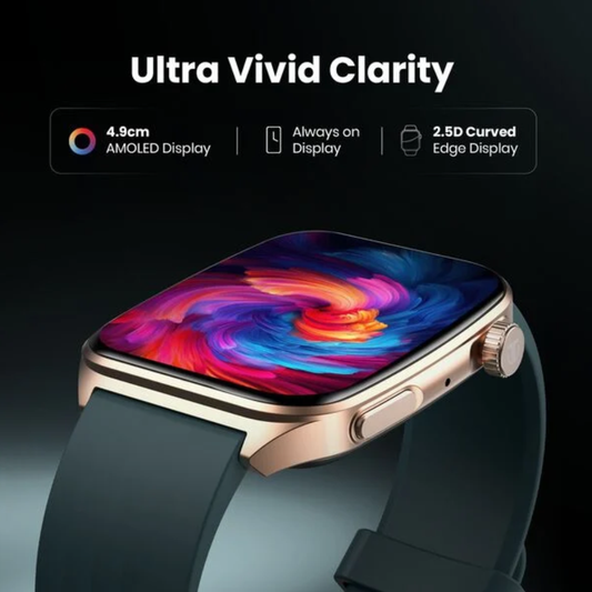 Titan Smart 4.0 Black Dial Unisex Smart Watch 90299QP01