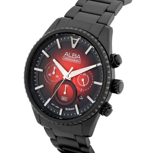 ALBA Active Black Men's Watch AT3H91X1