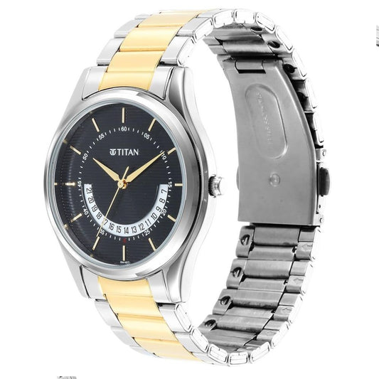 Titan Karishma Two-Tone Men's Watch 1713BM02