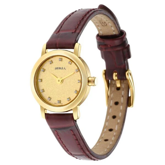 Titan Nebula Vintage Gold Women's Watch NT991DL02