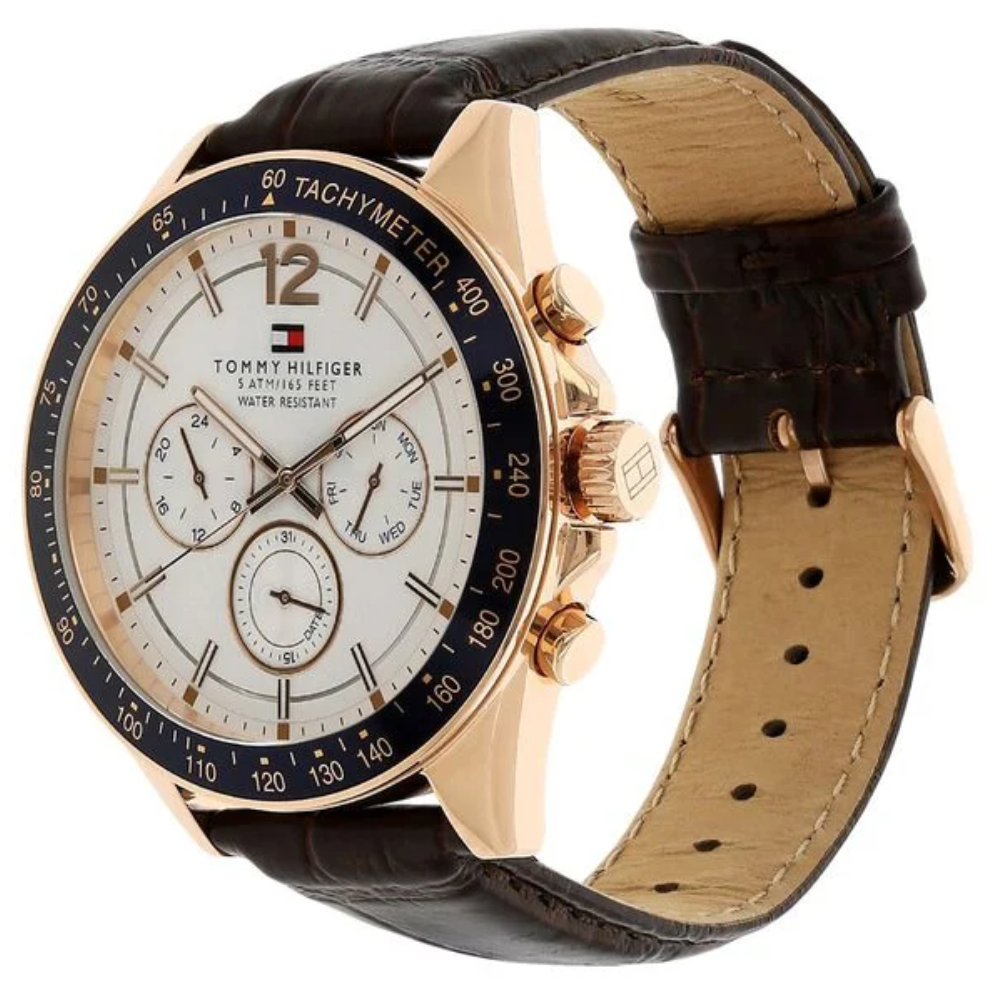 Tommy Hilfiger Chronograph White Dial Men's Watch TH1791118