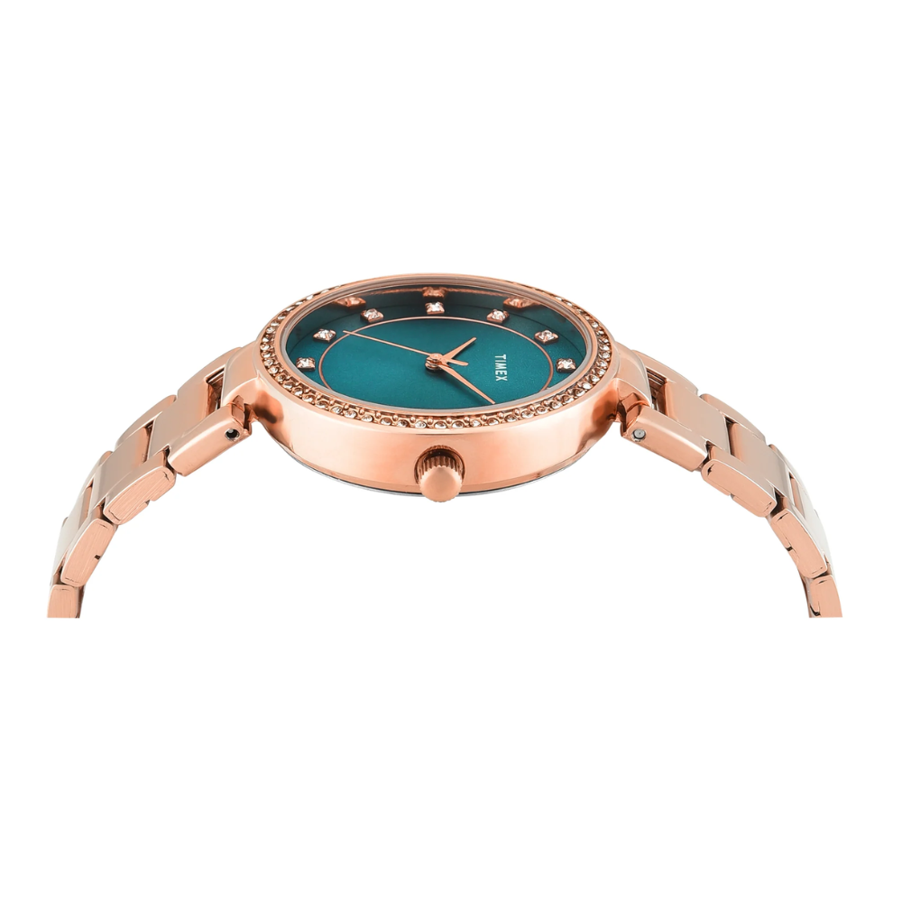 TIMEX Analog Round Dial Water Resistant Women Watch TWEL18727