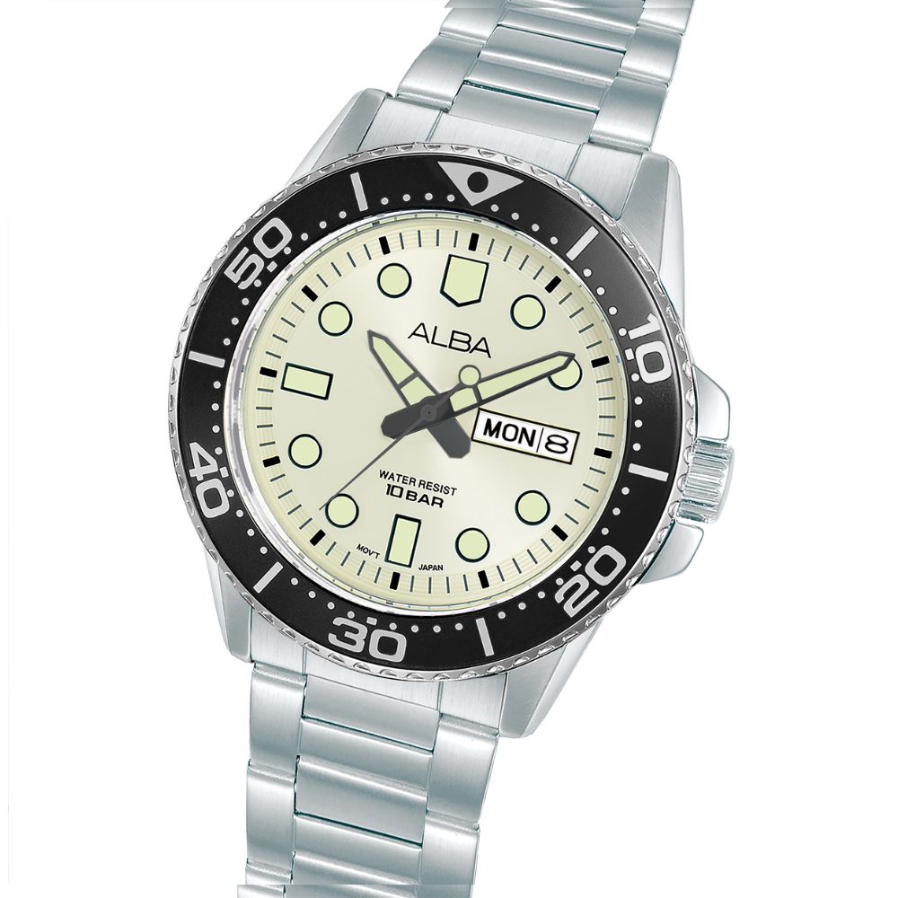 Alba Champagne Dial Men's Watch AV3601X1