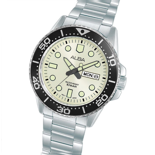 Alba Champagne Dial Men's Watch AV3601X1