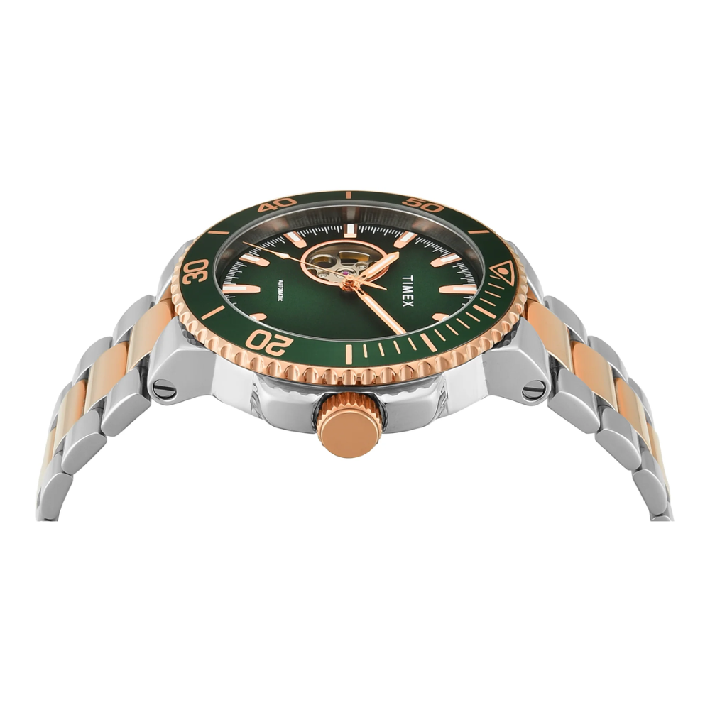 TIMEX Signio Green Dial Men's Watch TWEG31701