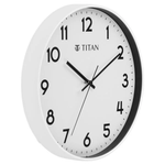 Titan Modern White Dial Wall Clock W0094PA01