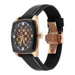 Titan Grandmaster X Gukesh Dommaraju Special Edition Tiger Eye & Black Agate Men's Watch 10073KL02