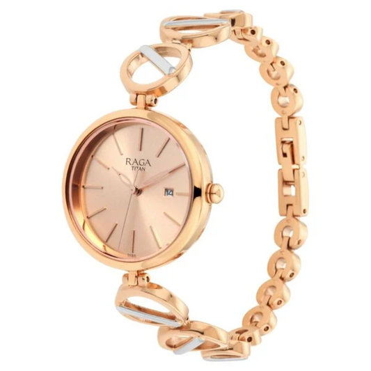 Titan Raga Viva Rose Gold Women's Watch 2644KM02