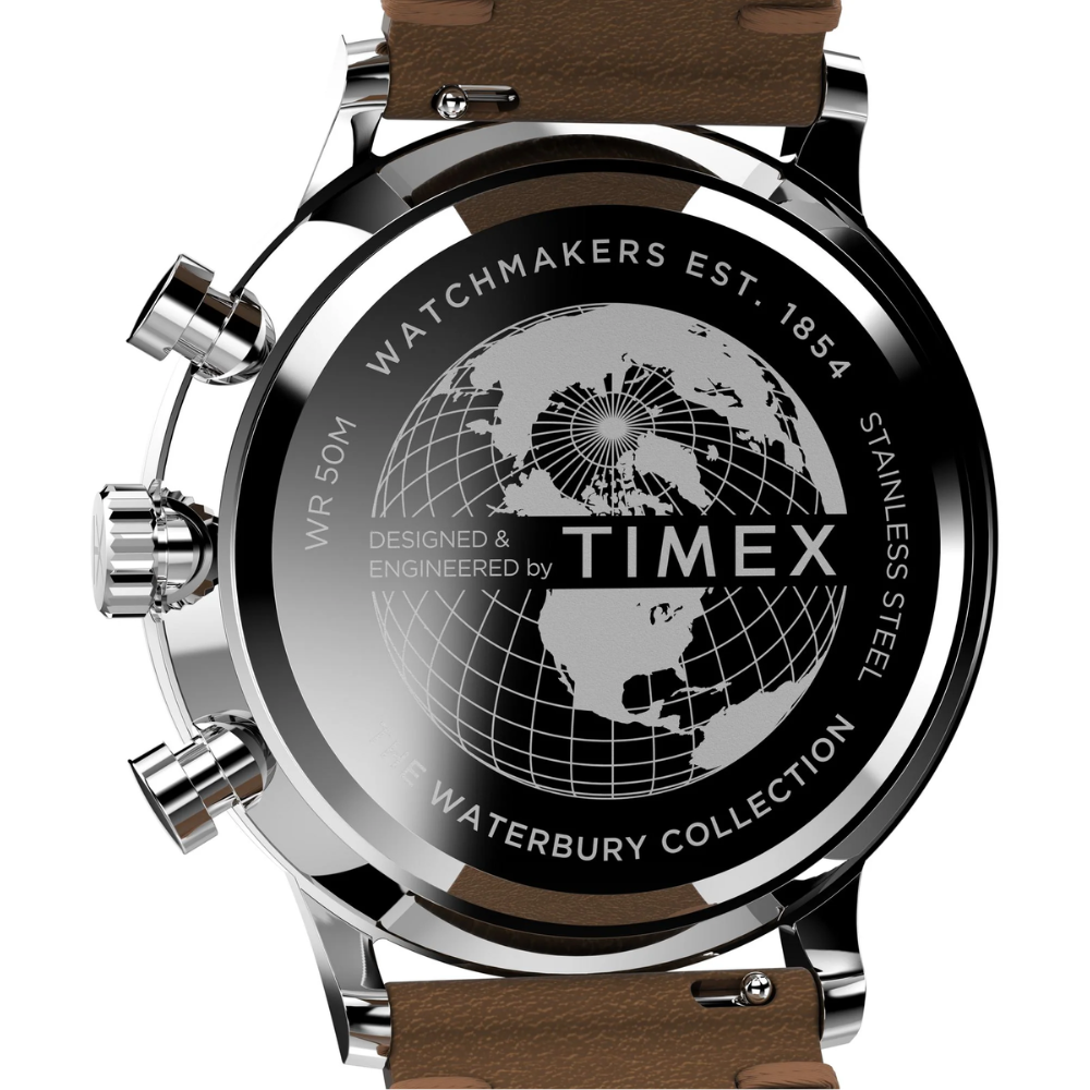 TIMEX Waterbury Classic Cream Brown Men Analog Watch TW2W50900UJ