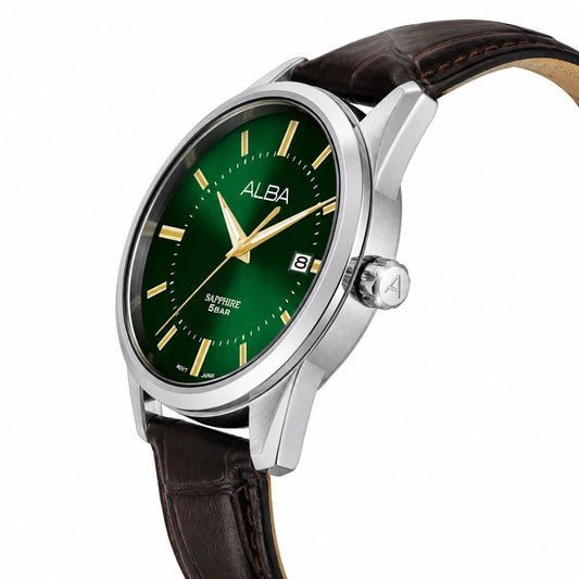 ALBA Forest Green Men Watch AS9V29X1