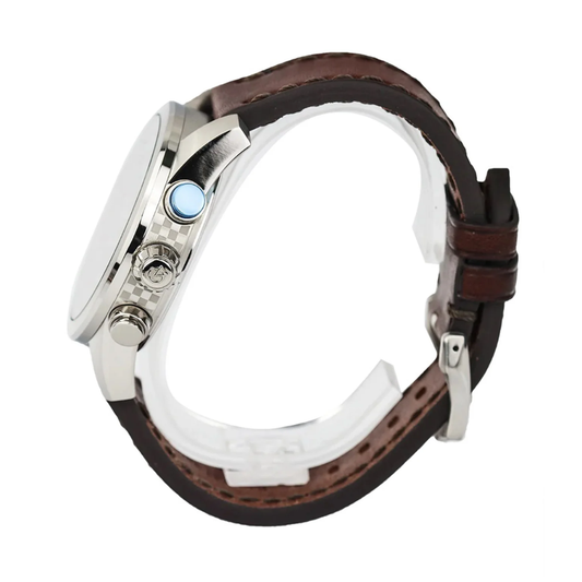 Alexandre Christie Chronograph Brown Men's Watch 6562MCLSSBABU
