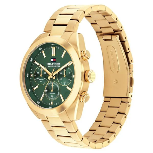 Tommy Hilfiger Quartz Chronograph Green Dial Men's Watch TH1710736
