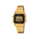 Casio Gold Stainless Steel Strap Women's Watch LA680WEGA-1, LA680WEGA-1B | 10454028