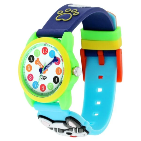Zoop White Dial Blue Strap Boys Kids Analog Watch 26016PP02