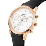Daniel Wellington Iconic Analog White Black Men's Watch DW00100646K