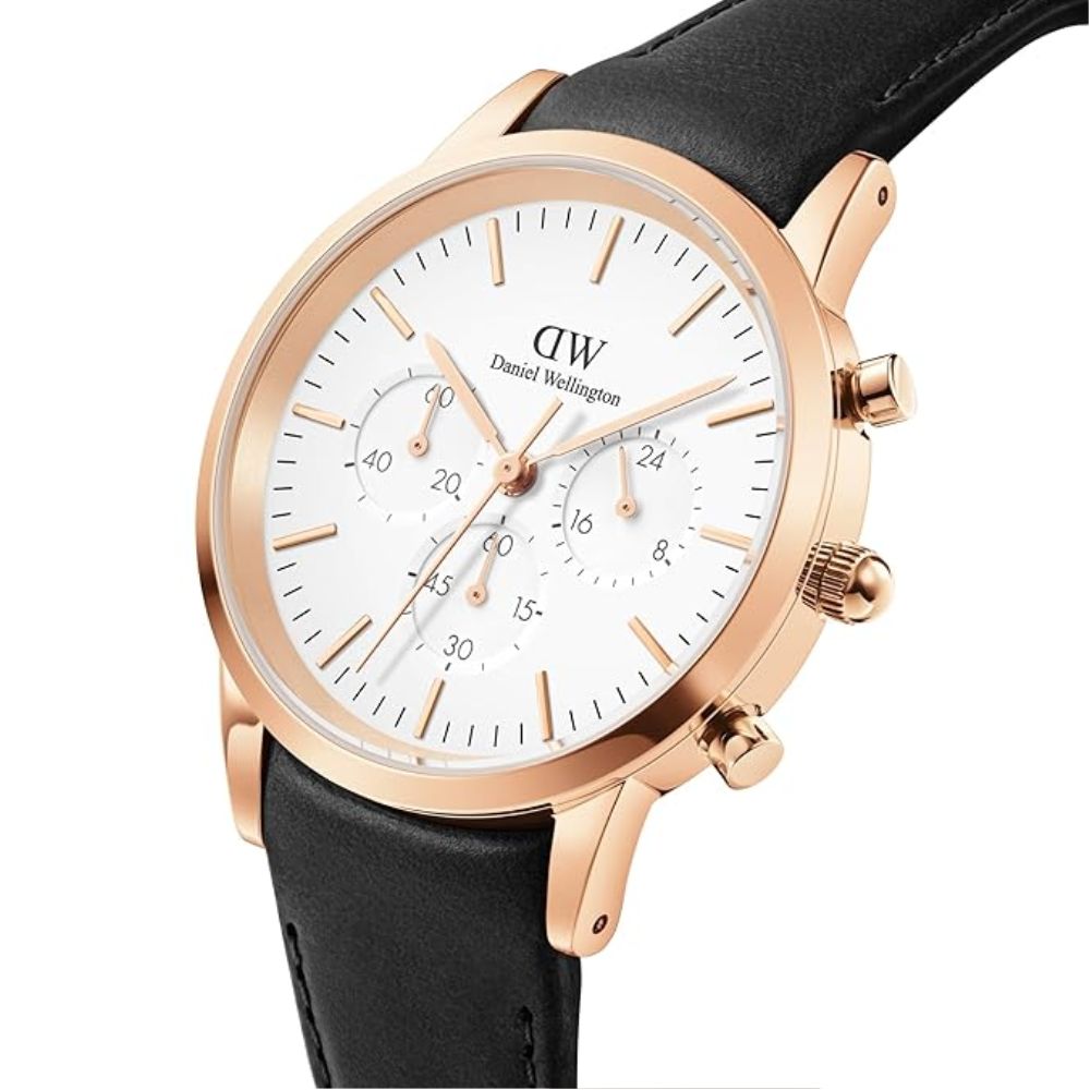 Daniel Wellington Iconic Analog White Black Men's Watch DW00100646K