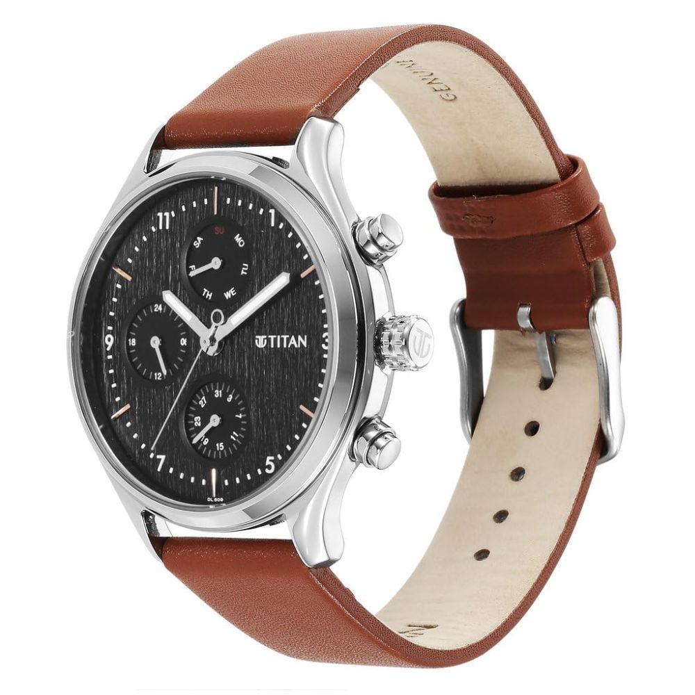 Titan Neo Black Men's Watch 1803SL02