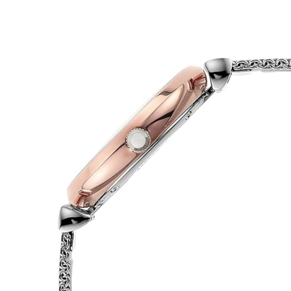 Emporio Armani Gianni T-Bar Mother Of Pearl Dial Women's Quartz Analog Watch AR2067