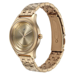 Fastrack Style Up Golden Dial Women's Watch - 6152WM01