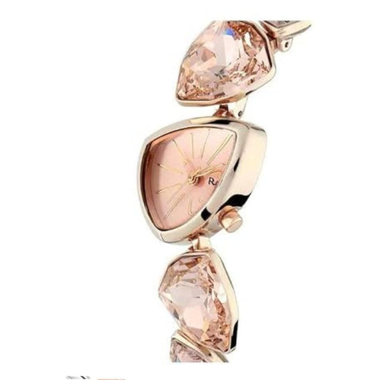 Titan Metallic Pink Women's Watch 95095WM01