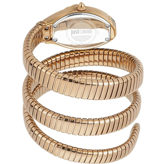 Just Cavalli Signature Snake Silver Women's Watch JC1L185M0025