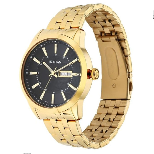 Titan Regalia Opulent Champagne Men's Watch 1752YM03