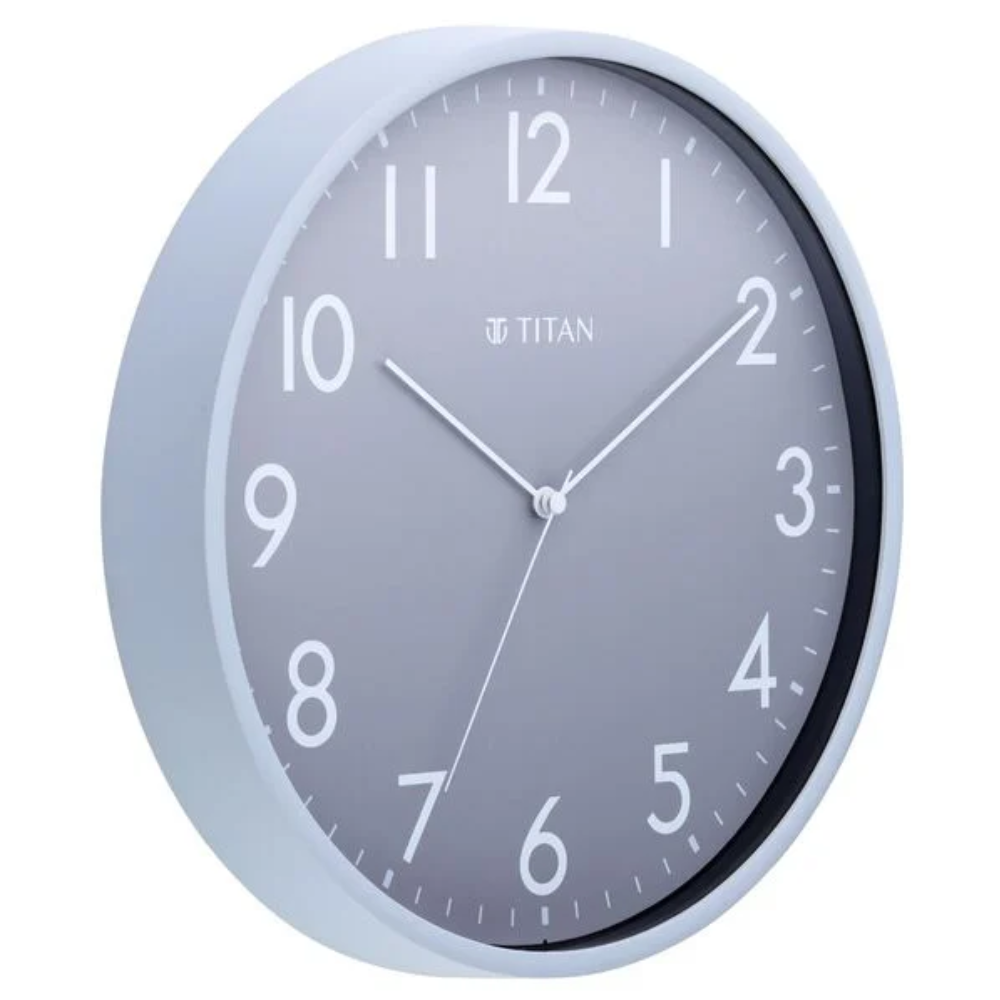 Titan Silent Sophistication Grey Dial Wall Clock NSW0043PA01A