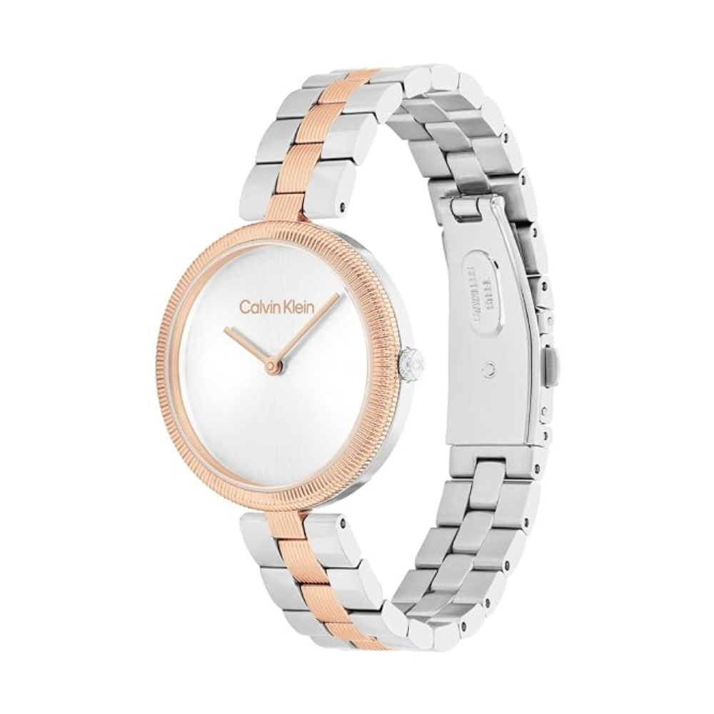 Calvin Klein Gleam Silver Dial Women's Watch 25100040