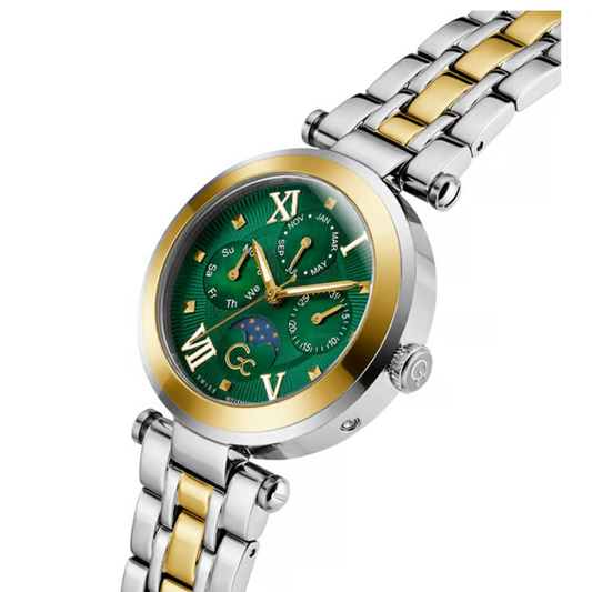 G.C. Green Round Dial Analog Green Women's Watch Z62002L9