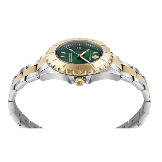 Philipp Plein Date Superlative Green Dial Women's Watch PWPOA0724