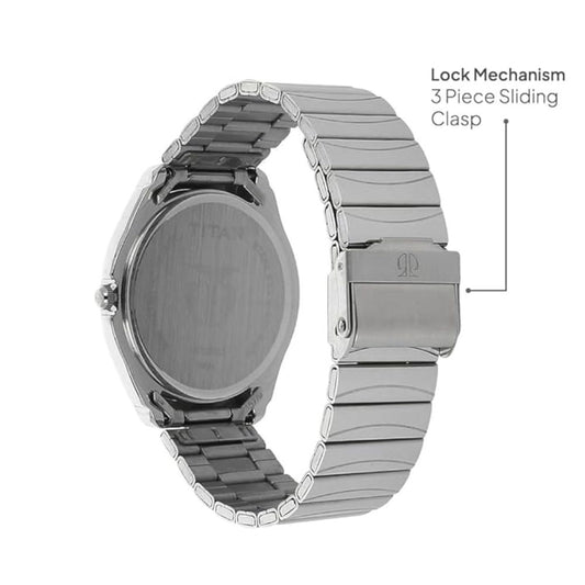 Titan Karishma Black Men's Watch 1578SM04