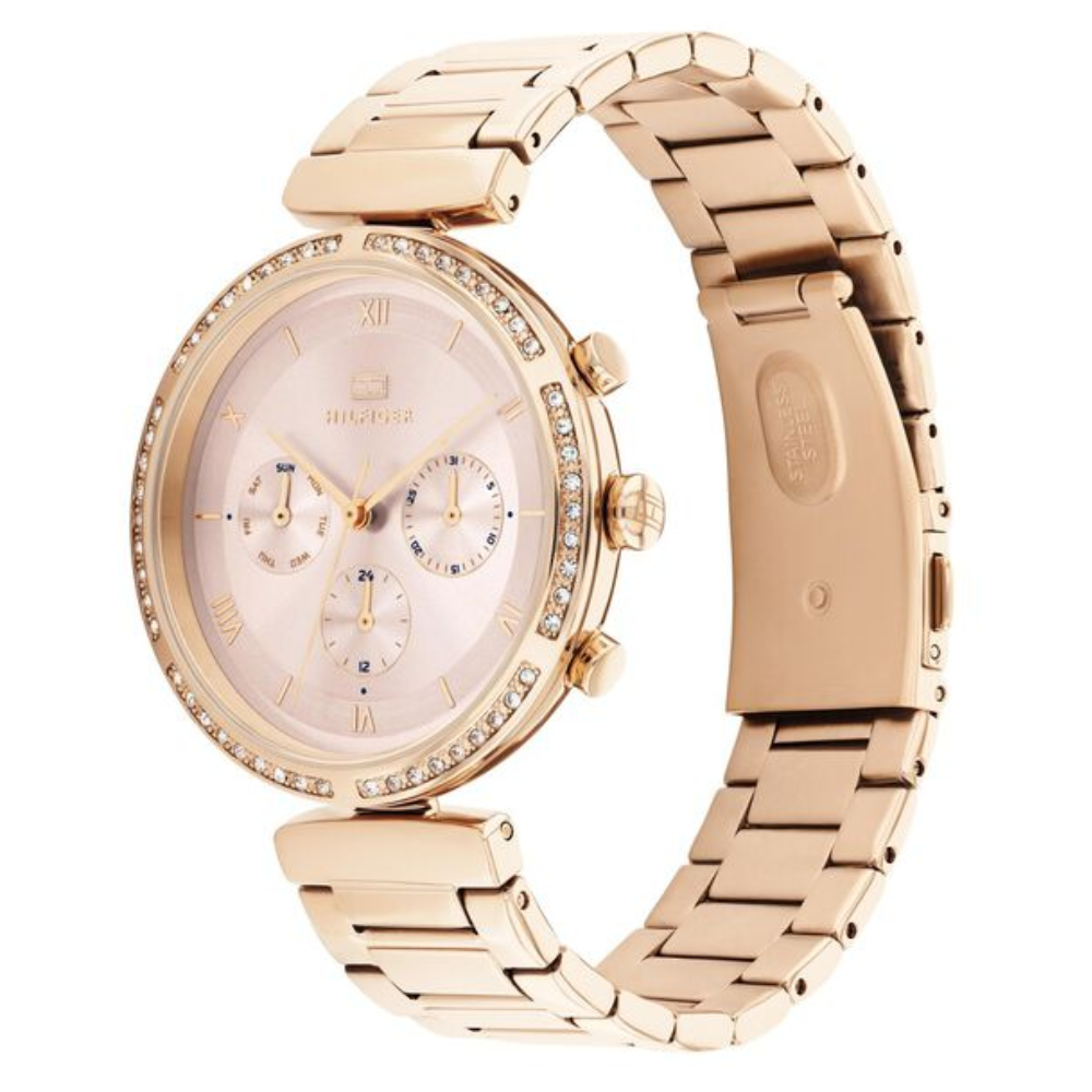 Tommy Hilfiger Quartz Multifunction Pink Dial Women's Watch TH1782391