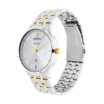 Titan Regalia Opulent Silver Two Toned Silver and Gold Men's Watch NT90127BM01