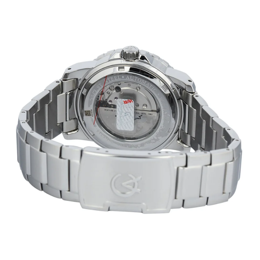 Alexandre Christie Classic Silver Men's Automatic Watch 6141MABSSSL
