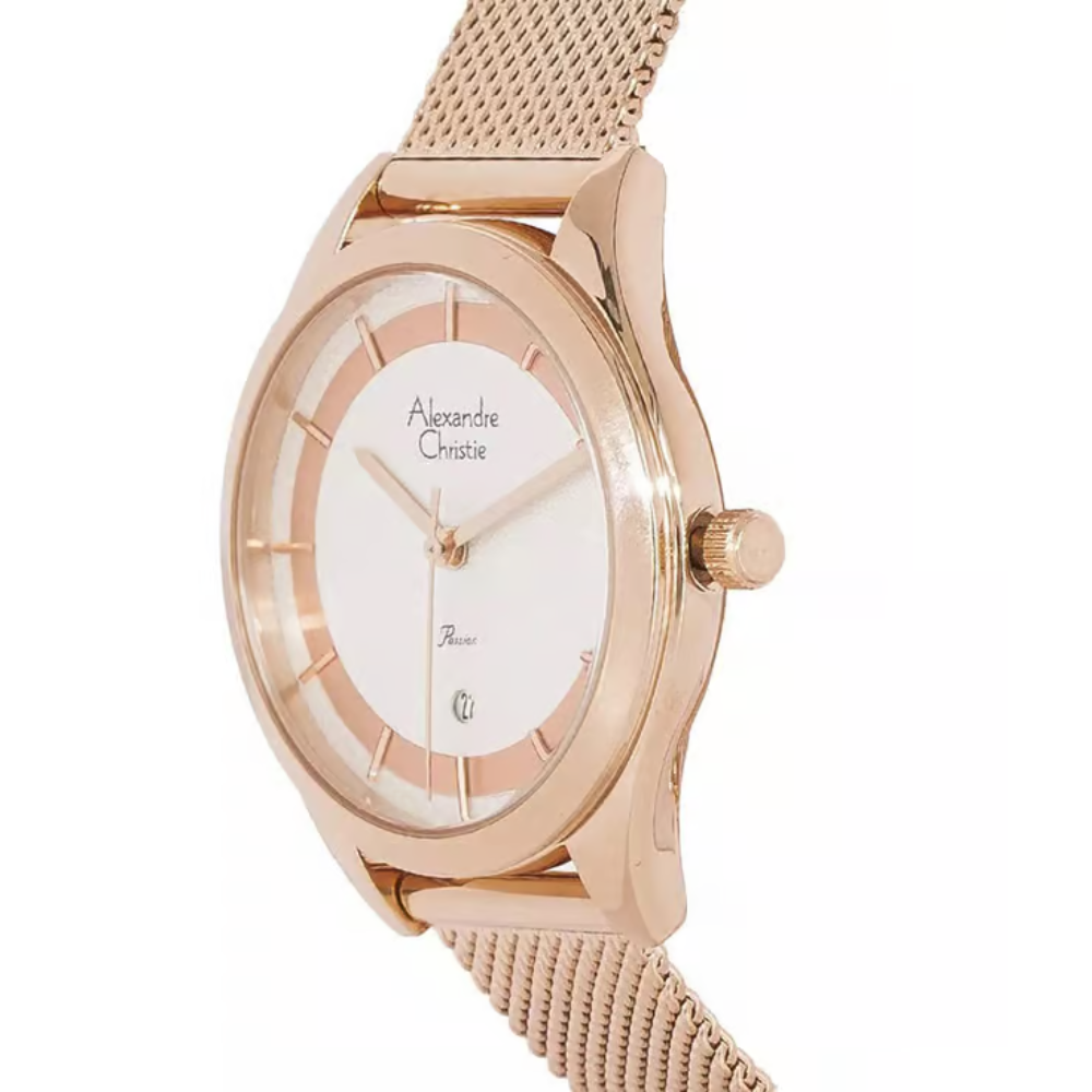 Alexandre Christie Passion Rose Gold Women's Watch 2B43LDBRGSL