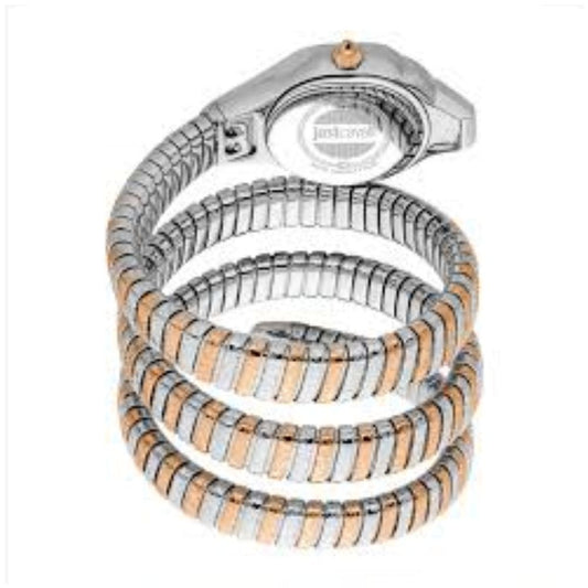 Just Cavalli Snake Silver Women's Watch JC1L022M0075
