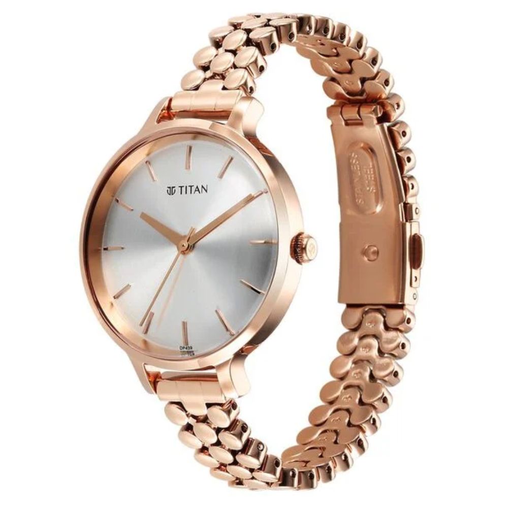 Titan Secluded Silver Women's Watch 2709WM02