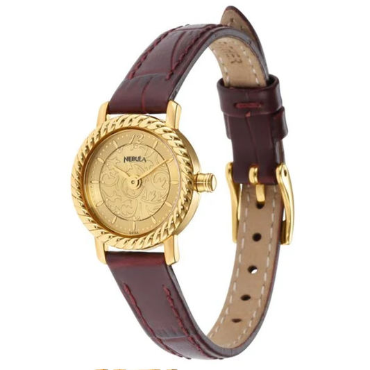Titan Nebula Vintage Gold Women's Watch Dial NT993DL02