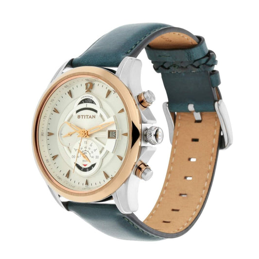 Titan Maritime White Men's Watch 1830KL01