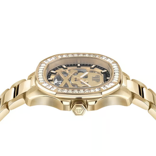 PHILIPP PLEIN Automatic Gold Men's Watch PWRAA0723