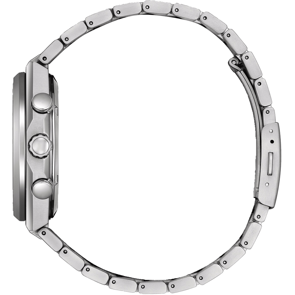 Citizen Zenshin White Dial Men's Chronograph Titanium Watch CA4610-85A