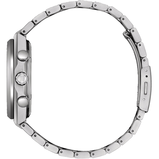 Citizen Zenshin White Dial Men's Chronograph Titanium Watch CA4610-85A