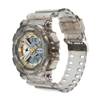 Fastrack StreetStyle Translucent Grey Guys Watch 38116PP02