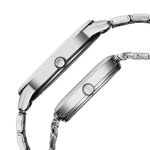Titan Bandhan Eternal Silver Dual Tone Pair Watch 19692969BM01