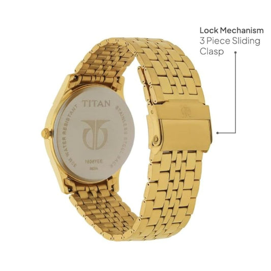 Titan Karishma White Men's Watch 1636YM01