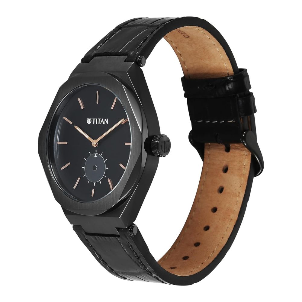 Titan Contour Black Men's Watch 90210NL01