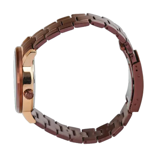 Alexandre Christie Brown Women's Watch 6323BFBROBO