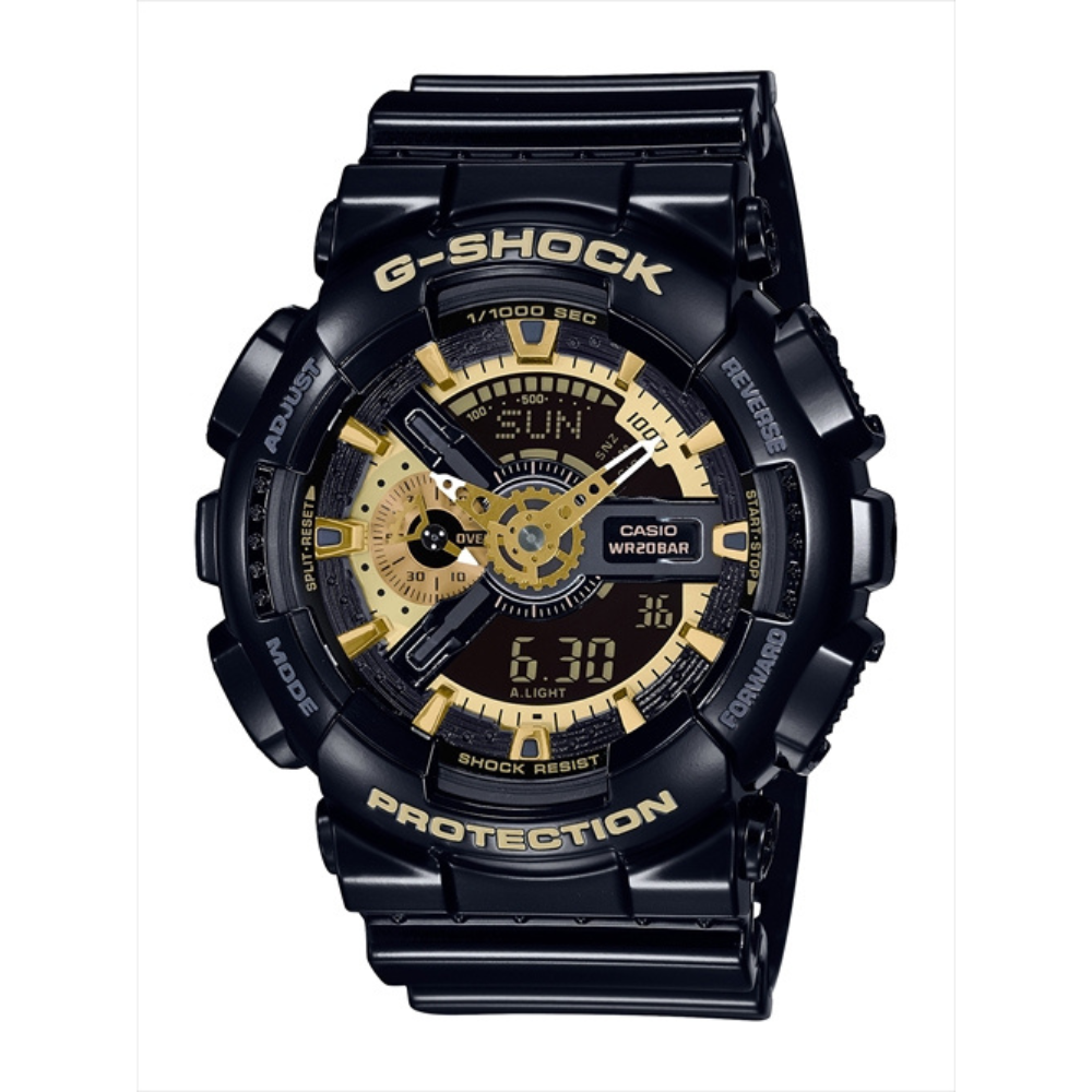 Casio Black Resin Strap Men's Watch GA-110GBX-1A, GA-140GB-1A1 | 10391028