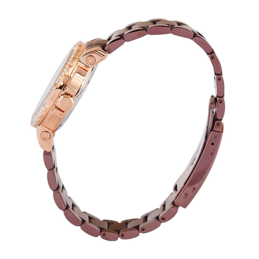 Alexandre Christie Brown Women's Watch 9205BFBROBODR
