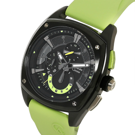 Alexandre Christie Chronograph Black Men's Watch 6591MCREPBALE